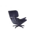 Iconic Anilien Leather Charles Eames Lounge Chairs