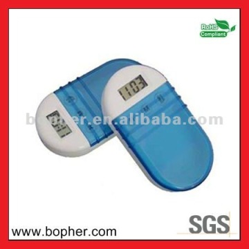 mini round alarm pill box timer