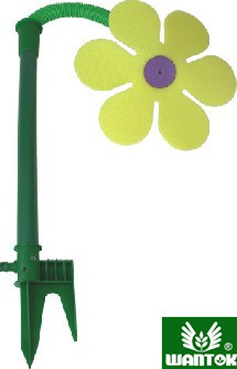 plastic sunflower garden sprinklers