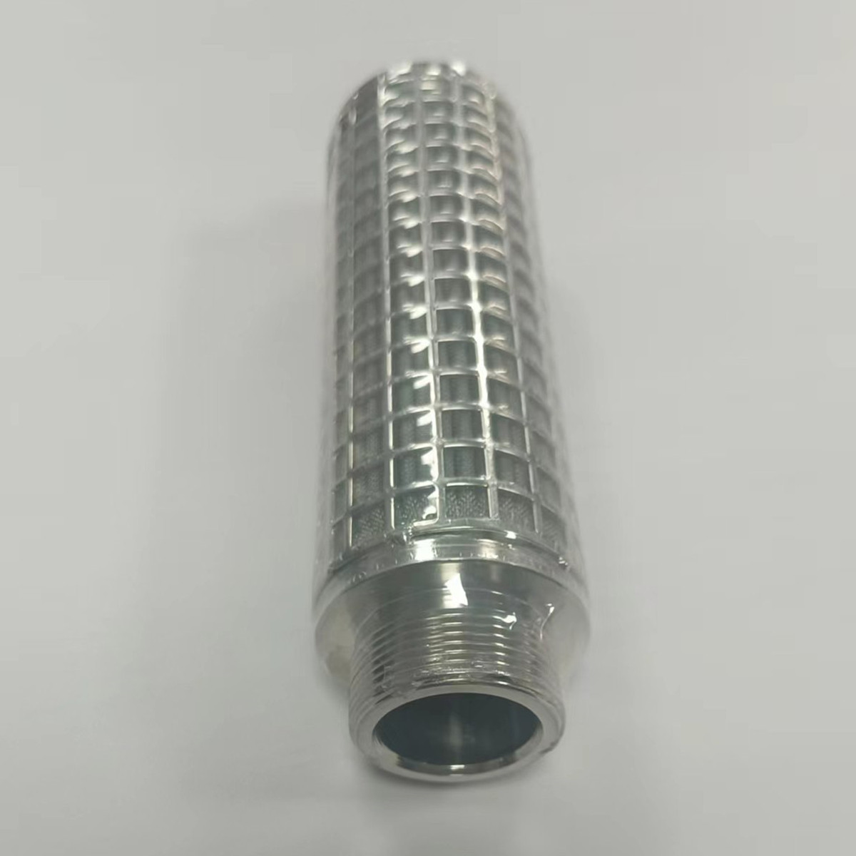 SS304 SS316L sinterlenmiş elyaf keçe polimer eriyik mum filtresi SS304 SS316L Sintered Fiber Felt Polymer Melt Candle Filter