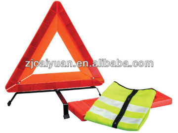 safety reflector warning triangle warning sign