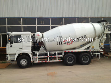 Shacman 6x4 8m3-14m3 diagram of concrete cement mixer truck