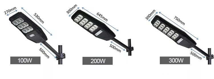 Solar LED street light