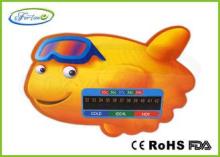 Reusable Waterproof LCD Color Changing Bath Thermometer Car