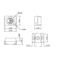 940nm ایل ای ڈی 3528 ایس ایم ڈی IR 0.3W کی قیادت کی