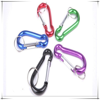 Pink carabiner, carabiner