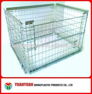 Wire mesh pallet container/Pallet storage cage