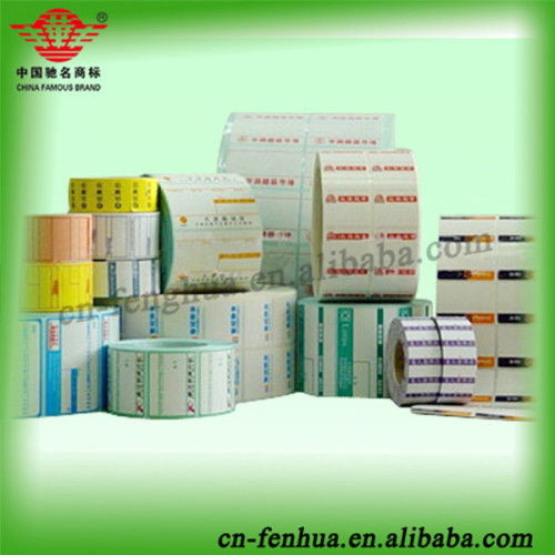 Widely used self-adhesive price label