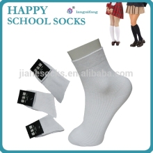 Export to Africa school uniform socks,white children student socks