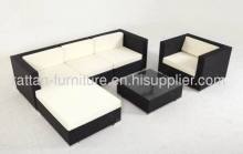 Outdoor Garden Pe Rattan Sofa Aluminum Set?