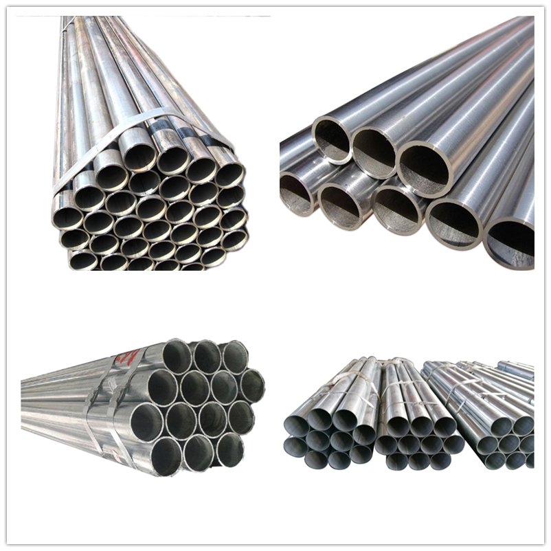 Factory price iron pipe hot dip galvanized carbon pipe gi black steel pipe and tube