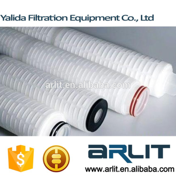 PP pleated filter cartridge used wine filter