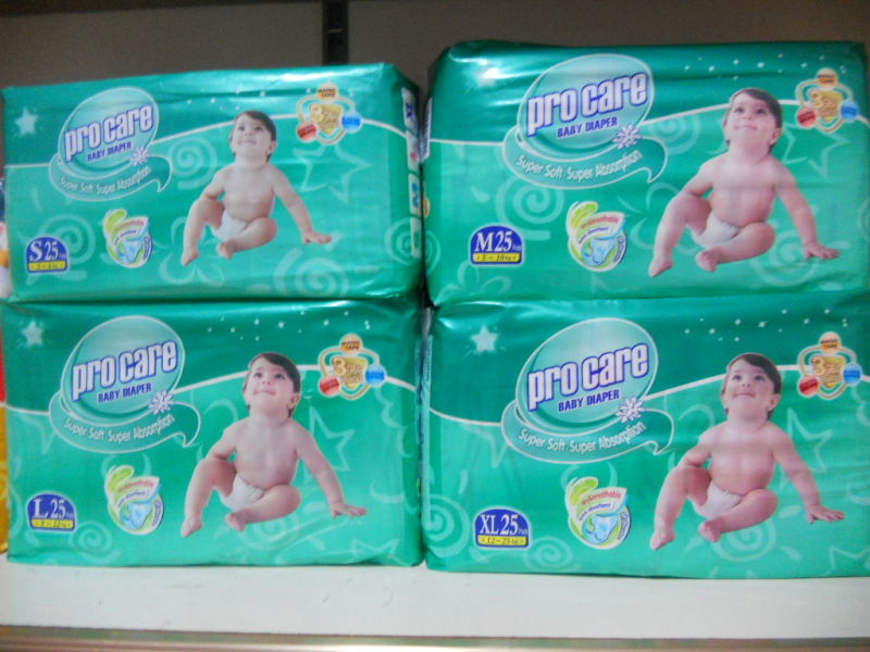 Procare High Quality Disposable Baby Diaper (BD03DX)