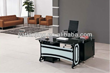 Boss executive office glass desk