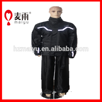 high visibility fluorescent raincoat with good quality