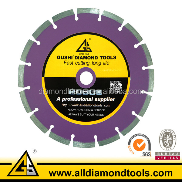 National Diamond Turbo Segmented Saw Blade for Cutting Concrete