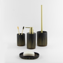 Bathing Set Resin Bottle Set of Four