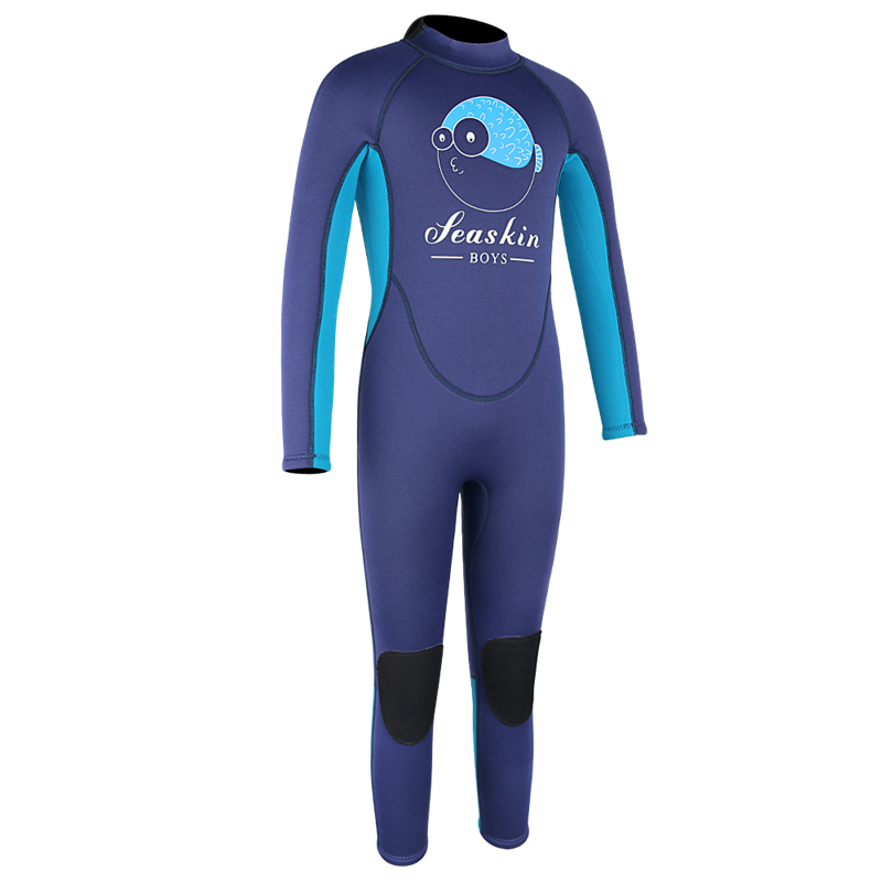 Seaskin Boys Long Jam Neoprène Cr Diving WetSuits