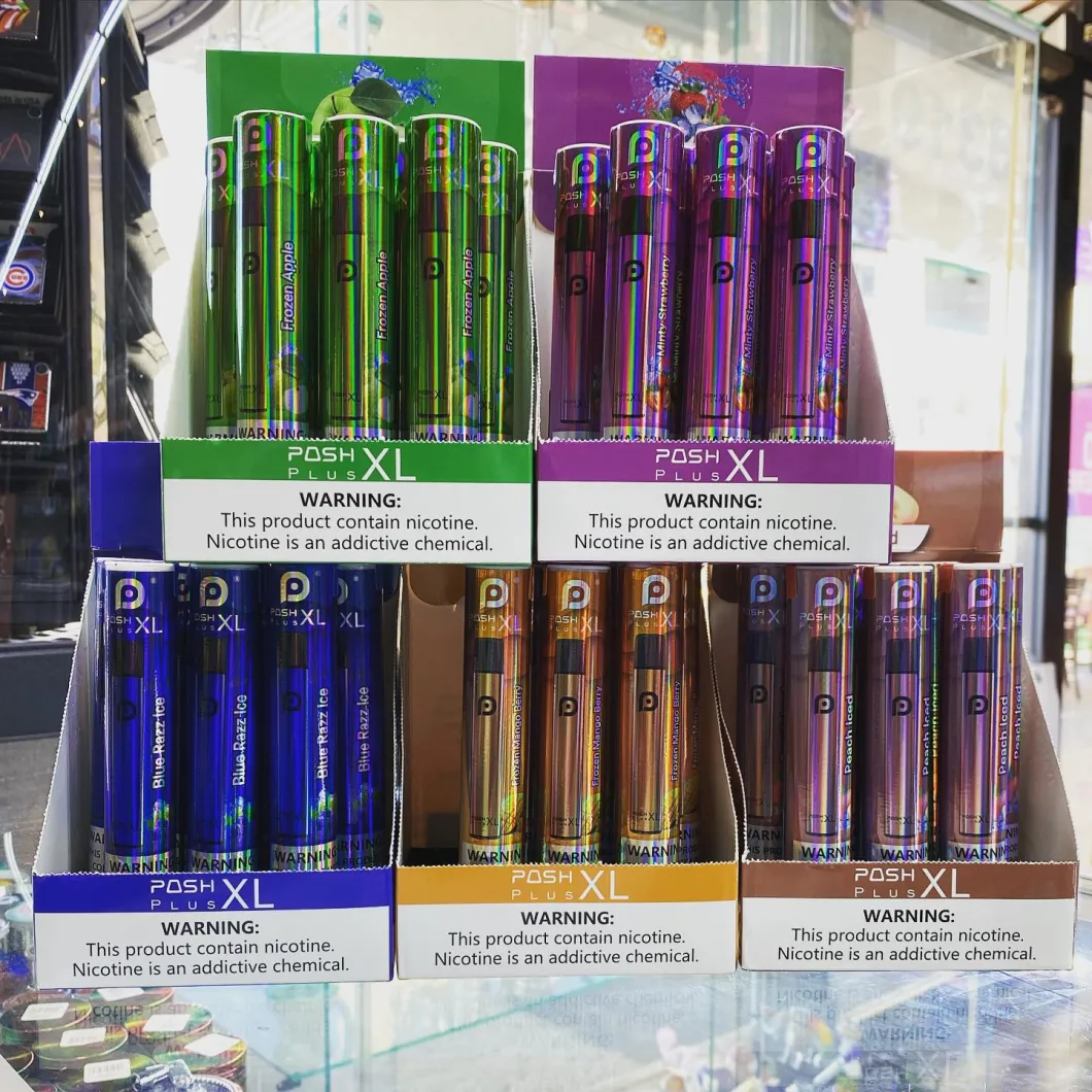 2021 Wholesale Good Price Disposable E Cigarette Posh Plus XL