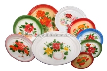 Enamel Round Tray
