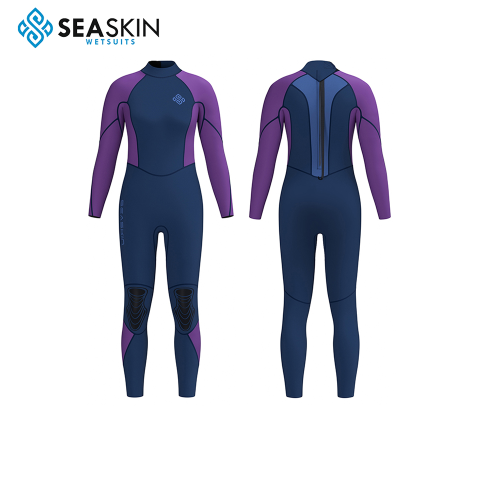 Seashin Neoprene Full Suit Diving Wetsuit för kvinnor