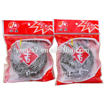 JX-AS inox spiral scourer,spiral scrubber