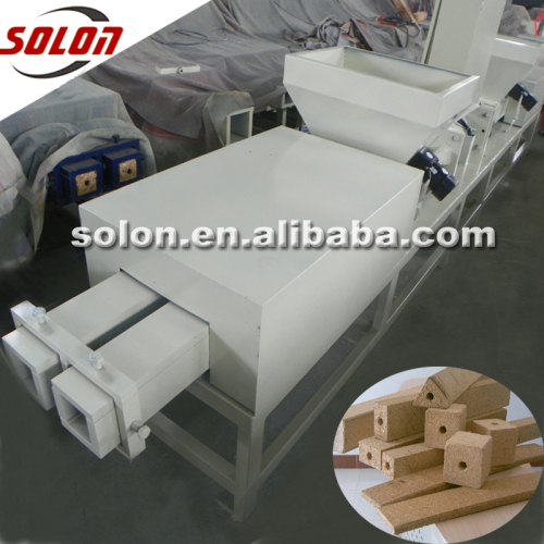 Solon Against termites sawdust block molding machine wood sawdust board making machine,