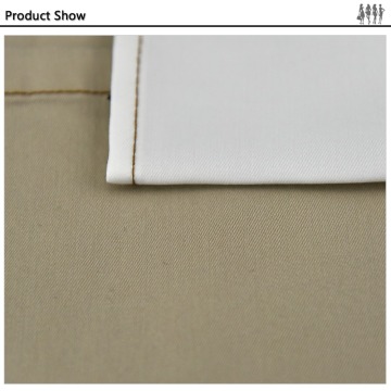 High quality cotton spandex slub twill fabric for pants