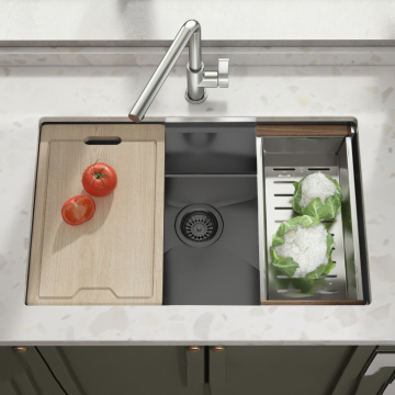 304 Workstation Undermount Sink with Ledge