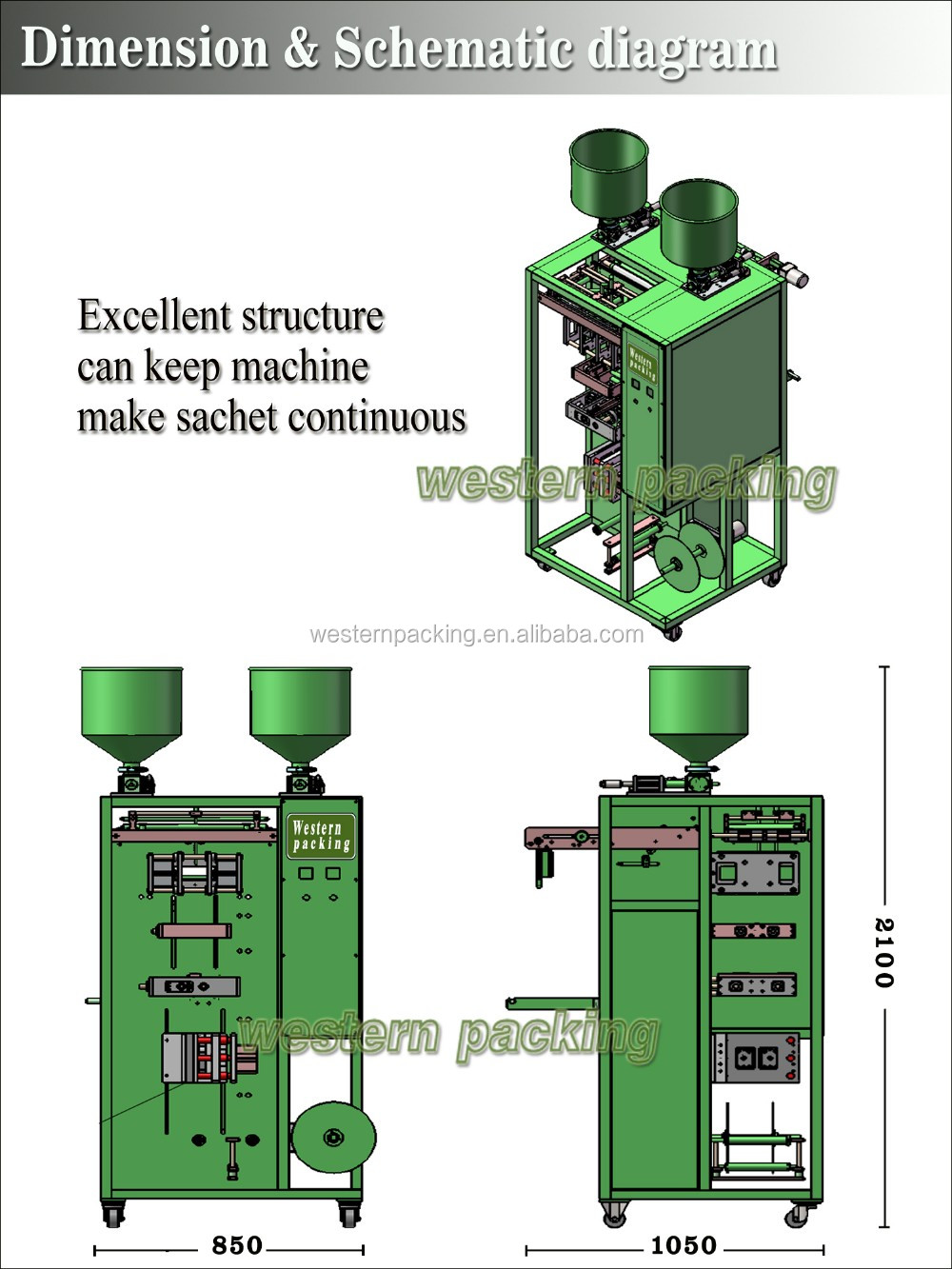 irregular shaped sachet packing machine/Fruit Irregular Shaped Sachet Packaging Machine