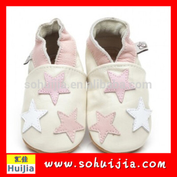 Newest Popular Design Star pattern infant price skyrunner infants soft leather cheap baby ballet shoe