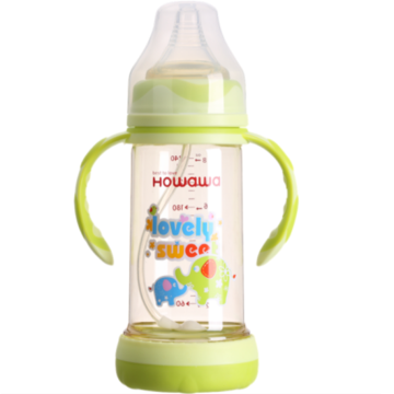 Wide Neck Anti-flatulence PPSU Baby Feeding Bottle