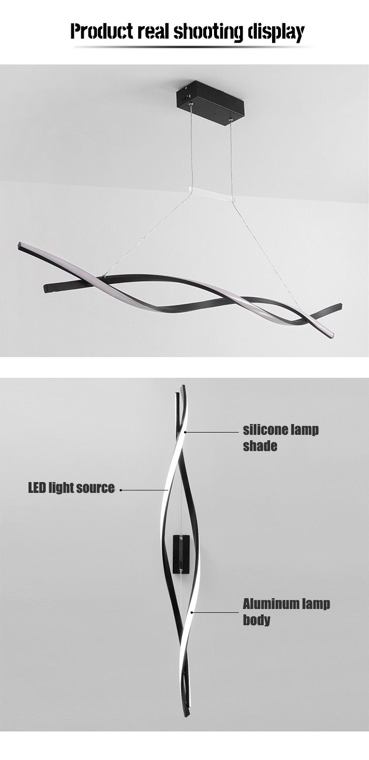 The LED technology used in this pendant lamp is energy-efficient and long-lasting, providing you with a reliable and sustainable lighting solution. The aluminum strip also adds durability to the lamp, ensuring it will last for years to come. The LED technology used in this pendant lamp is energy-efficient and long-lasting, providing you with a reliable and sustainable lighting solution. The aluminum strip also adds durability to the lamp, ensuring it will last for years to come.