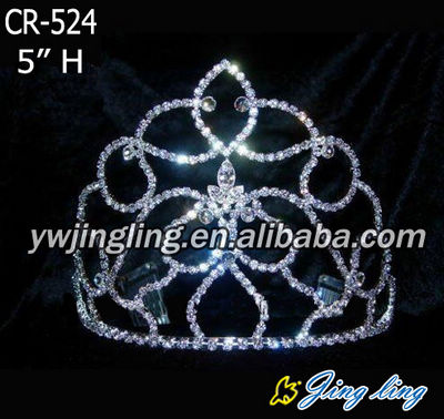 Rhinestone Pageant Crowns CR-524