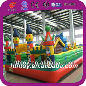 Inflatable Fun city inflatable bouncer slide