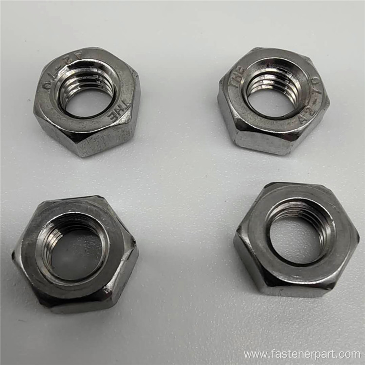 Coupling Customized Size Hexagonal Bolt And Nuts