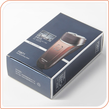 Colorful matte coated cardboard box for shaver packing box