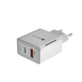 Cargador de teléfono 20W Cargador rápido QC USB-C