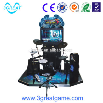 Hot Coin operated magic drum music game machine