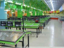 Stainless Steel Tray fruit and vegetable shelf, fruit rack display shelf