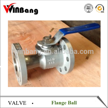 1PC Flange Ball Valve Reduce Bore 150lb 300lb