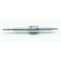 Cylindrical ball nut milled ball screw