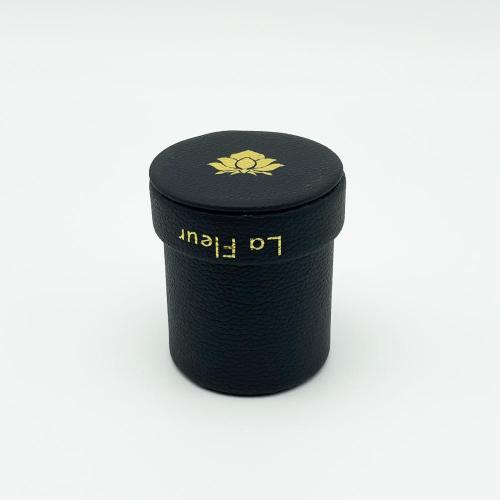 Dropper Bottle Perfume Letherette Paper Round Box