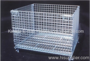 Wire Mesh Container/ Tote Box /foldable Wire Mesh Basket?
