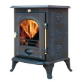 Multi Fuel Cast Iron Stove Freestanding Fireplace