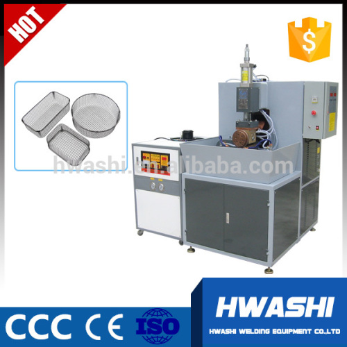 HWASHI Kitchen Wire Fry Basket Seam Welding Machine