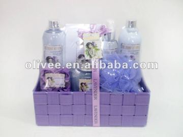 body care and bath gift items