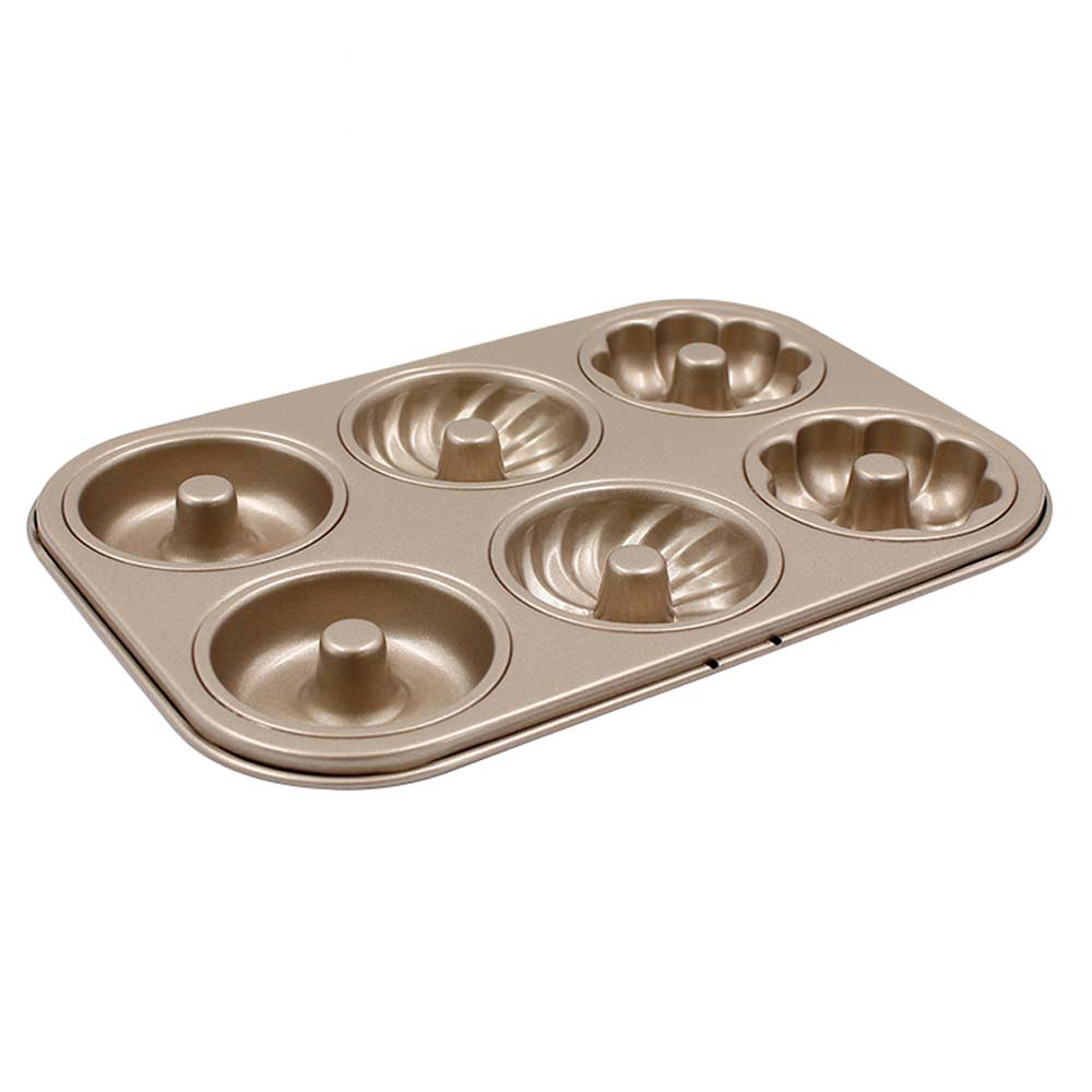 6-cavity doughnut pan-champagne gold (9)