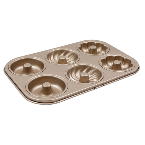 Bakeware 6-CavityPattern Doughnut pan