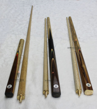 Economic center joint snooker cue sticks, carom billiards cue and pool cues